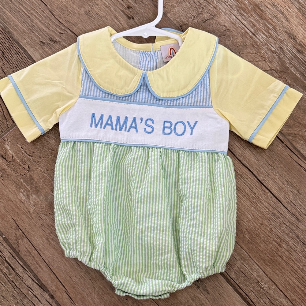 Mama’s Boy Baby Romper